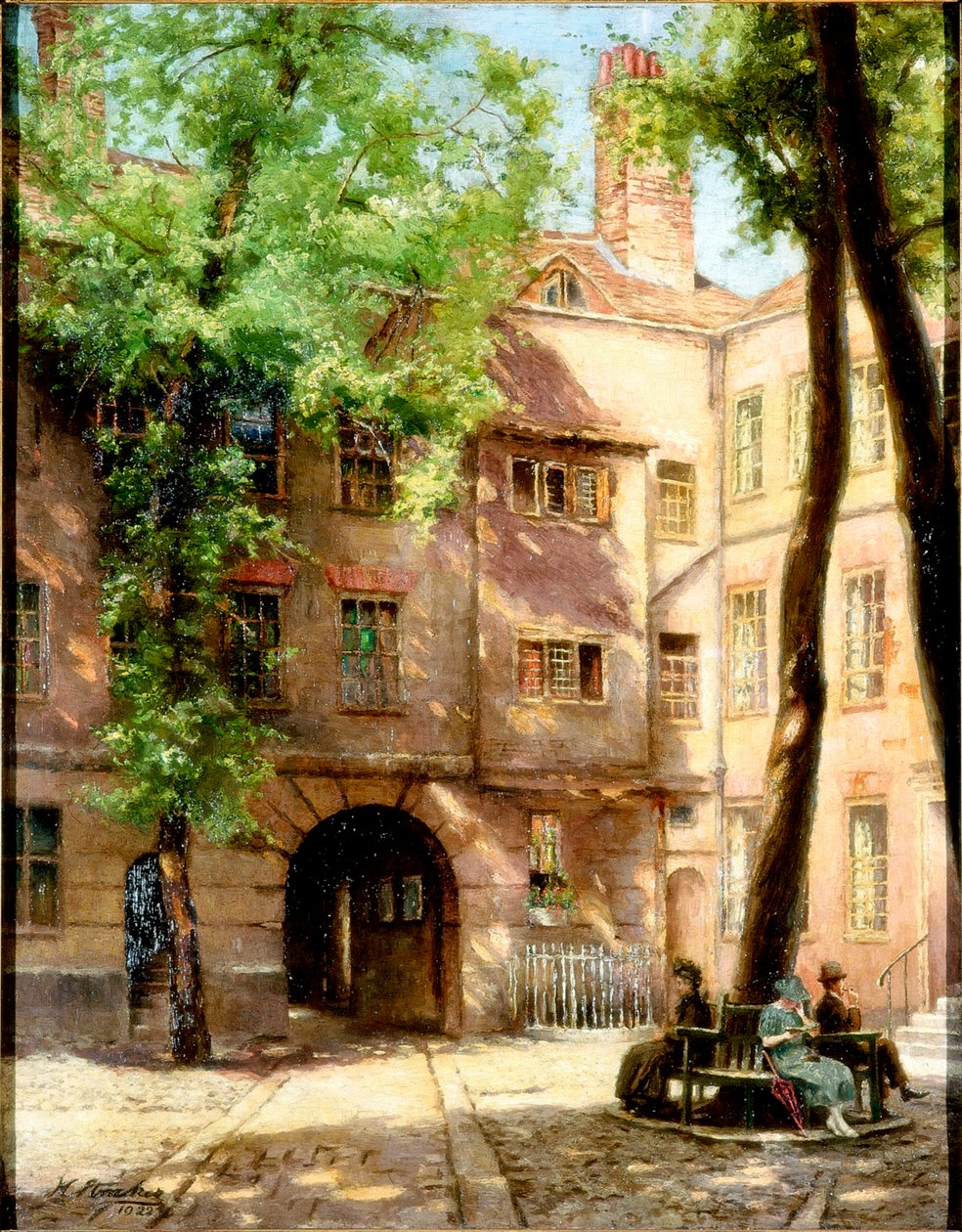 Hannover tér, 1922 alkotó: Henry Straker