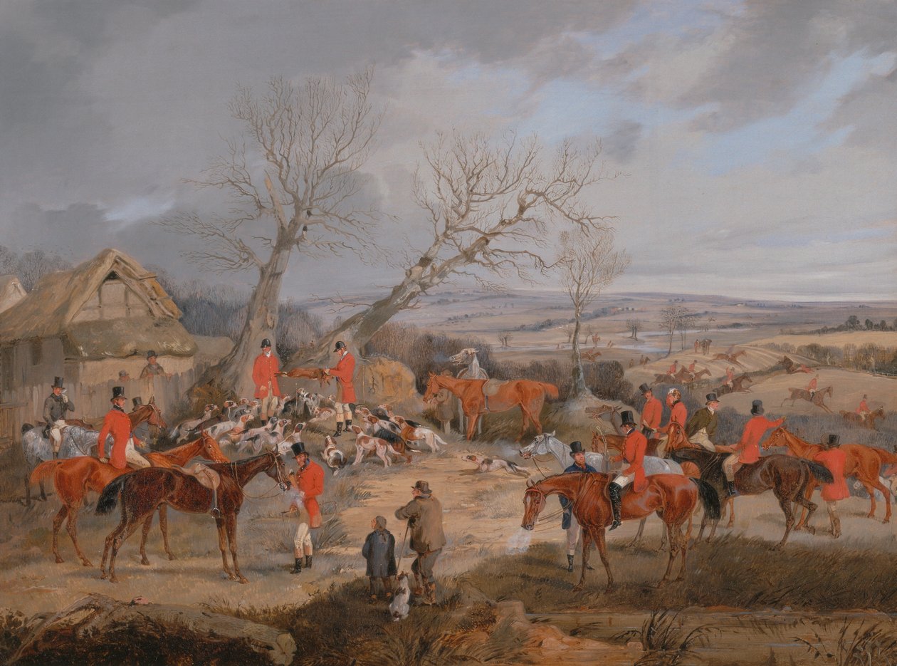 Vadászjelenet: A gyilkosság alkotó: Henry Thomas Alken