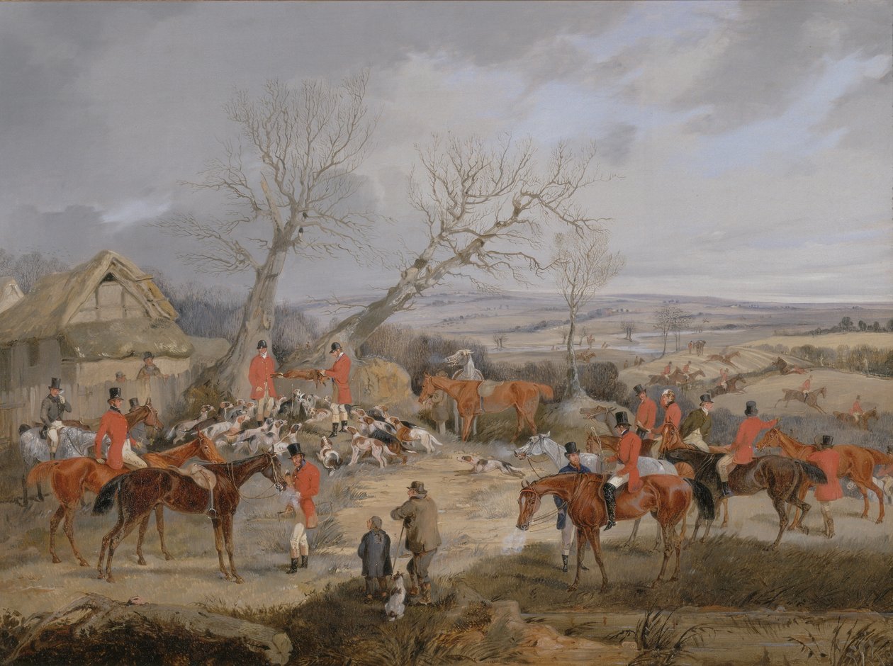 Vadászjelenet, A gyilkosság alkotó: Henry Thomas Alken