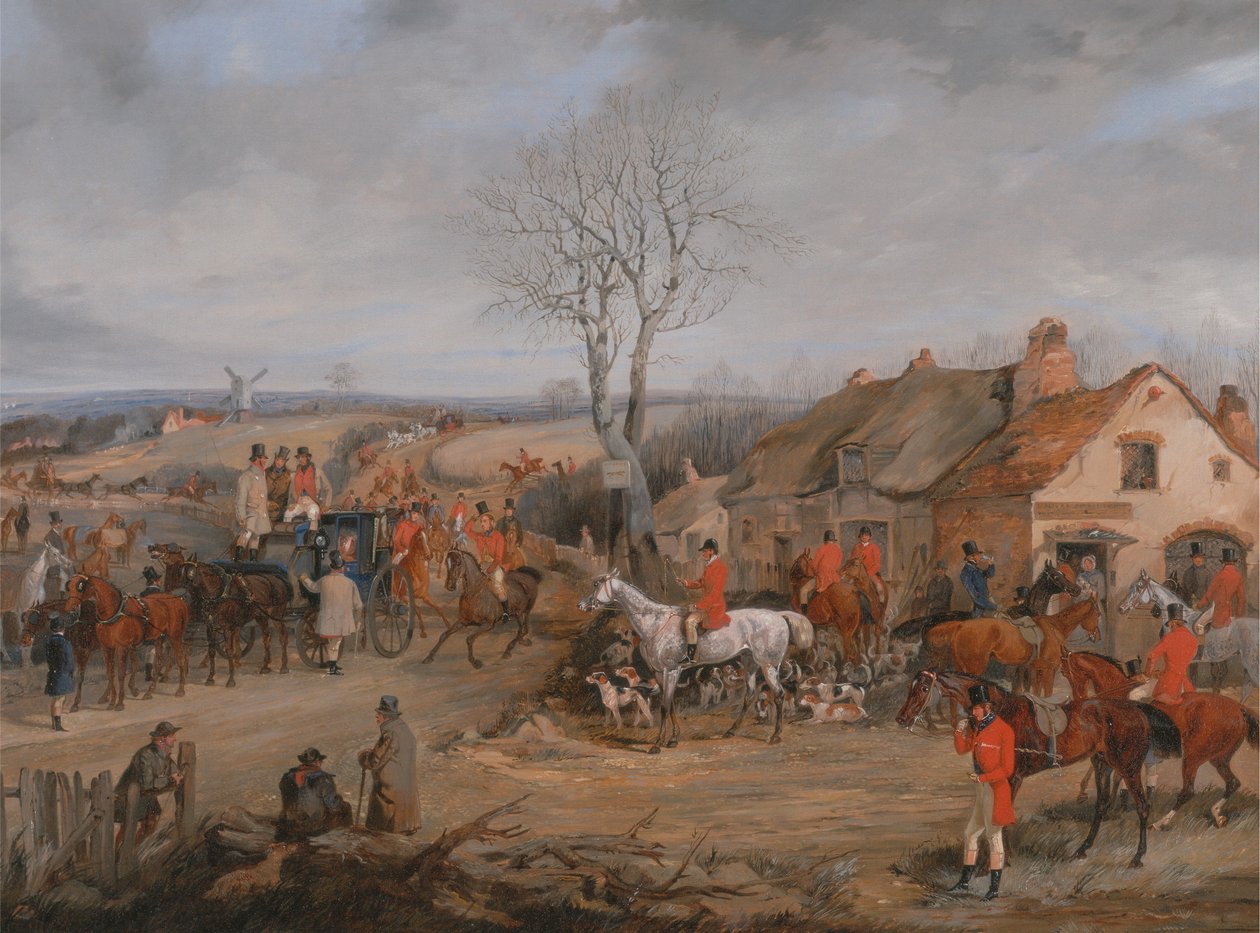 Vadászjelenet: Találkozás alkotó: Henry Thomas Alken