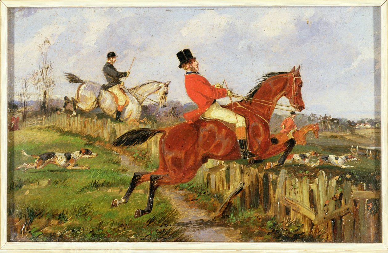 The Chase (olaj, vászon) alkotó: Henry Thomas Alken
