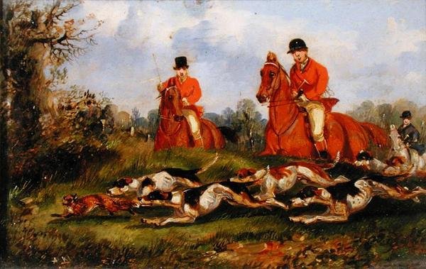 The Kill (olaj, vászon) alkotó: Henry Thomas Alken