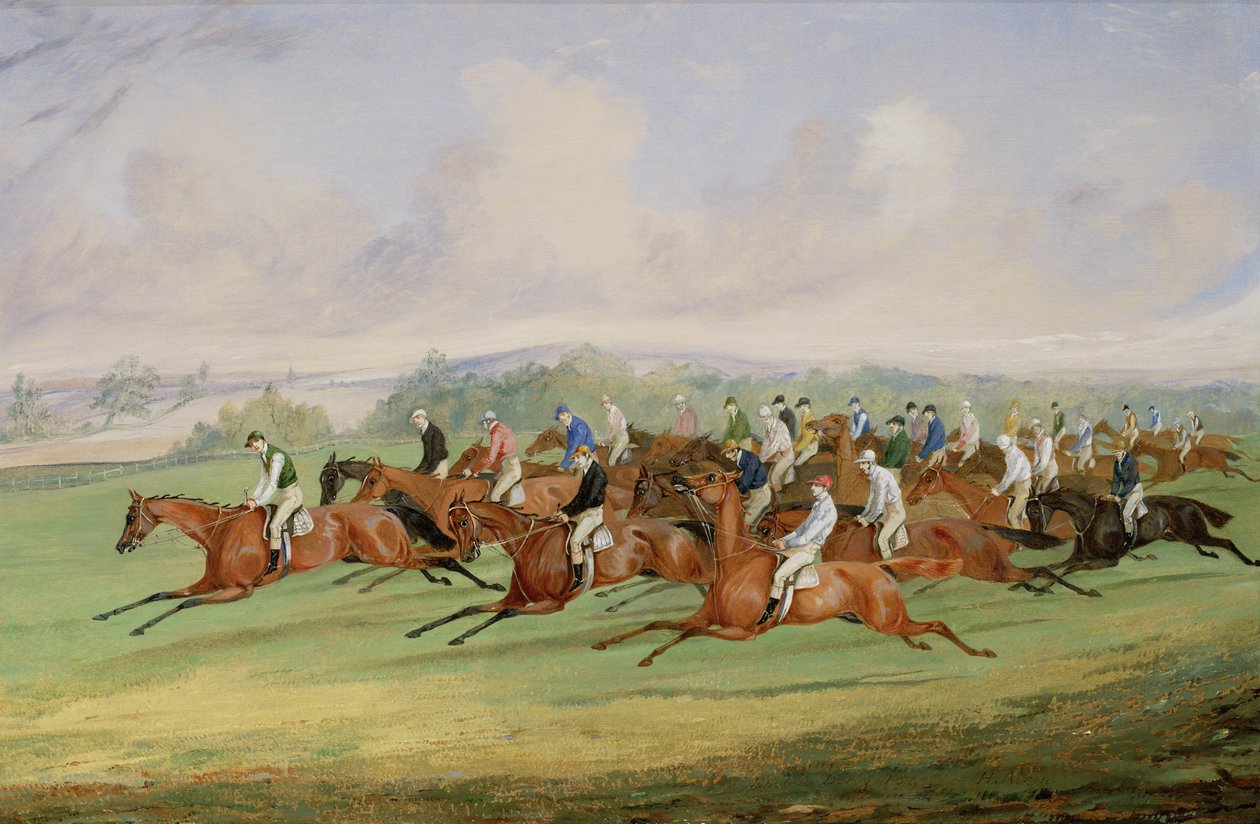 A Derby kezdete alkotó: Henry Thomas Alken