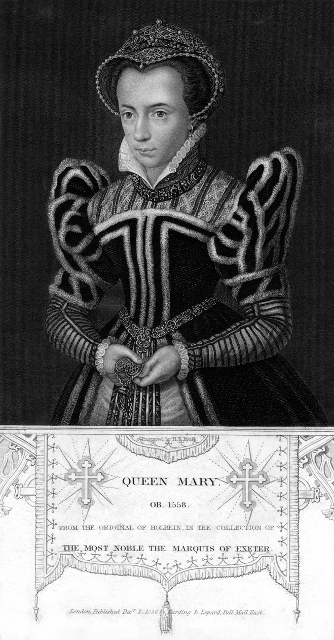 Mária I. angol királynő, 1836. alkotó: Henry Thomas Ryall