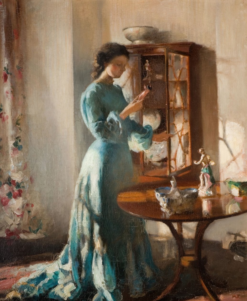 A kínai kabinet, 1903. alkotó: Henry Tonks