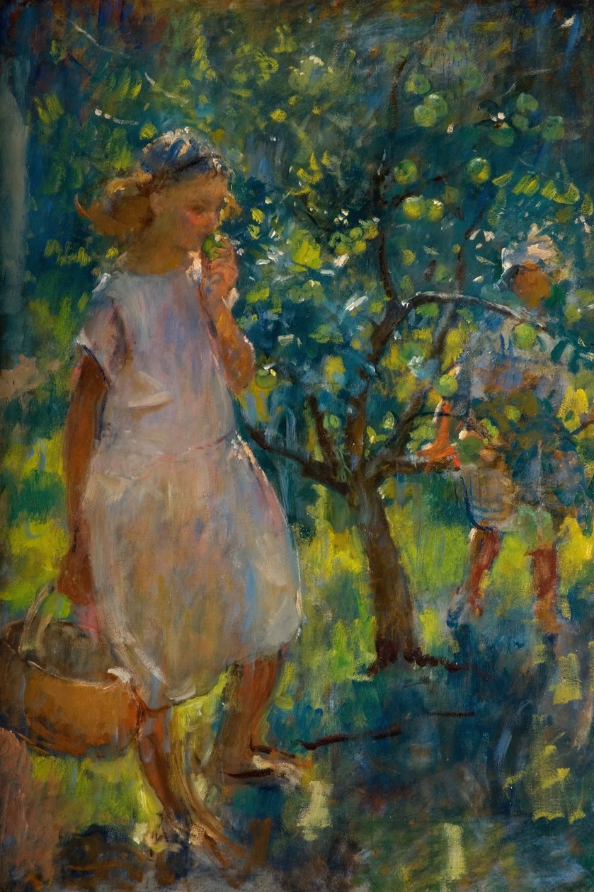 A gyümölcsöskert, 1937. alkotó: Henry Tonks