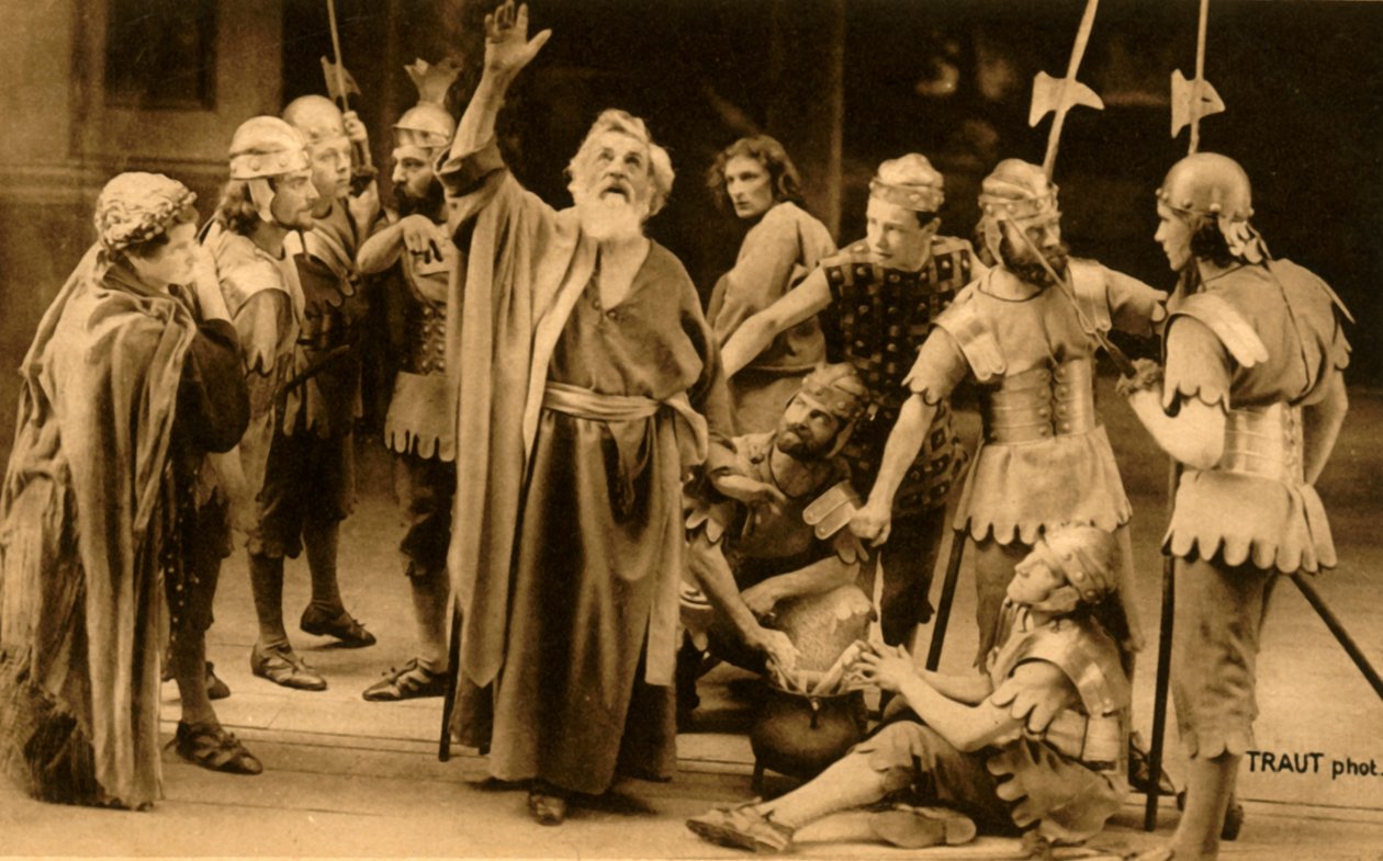 Péter megtagadja Jézust, 1922. alkotó: Henry Traut