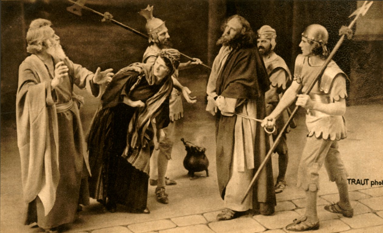 A találkozó a tagadás után, 1922. alkotó: Henry Traut