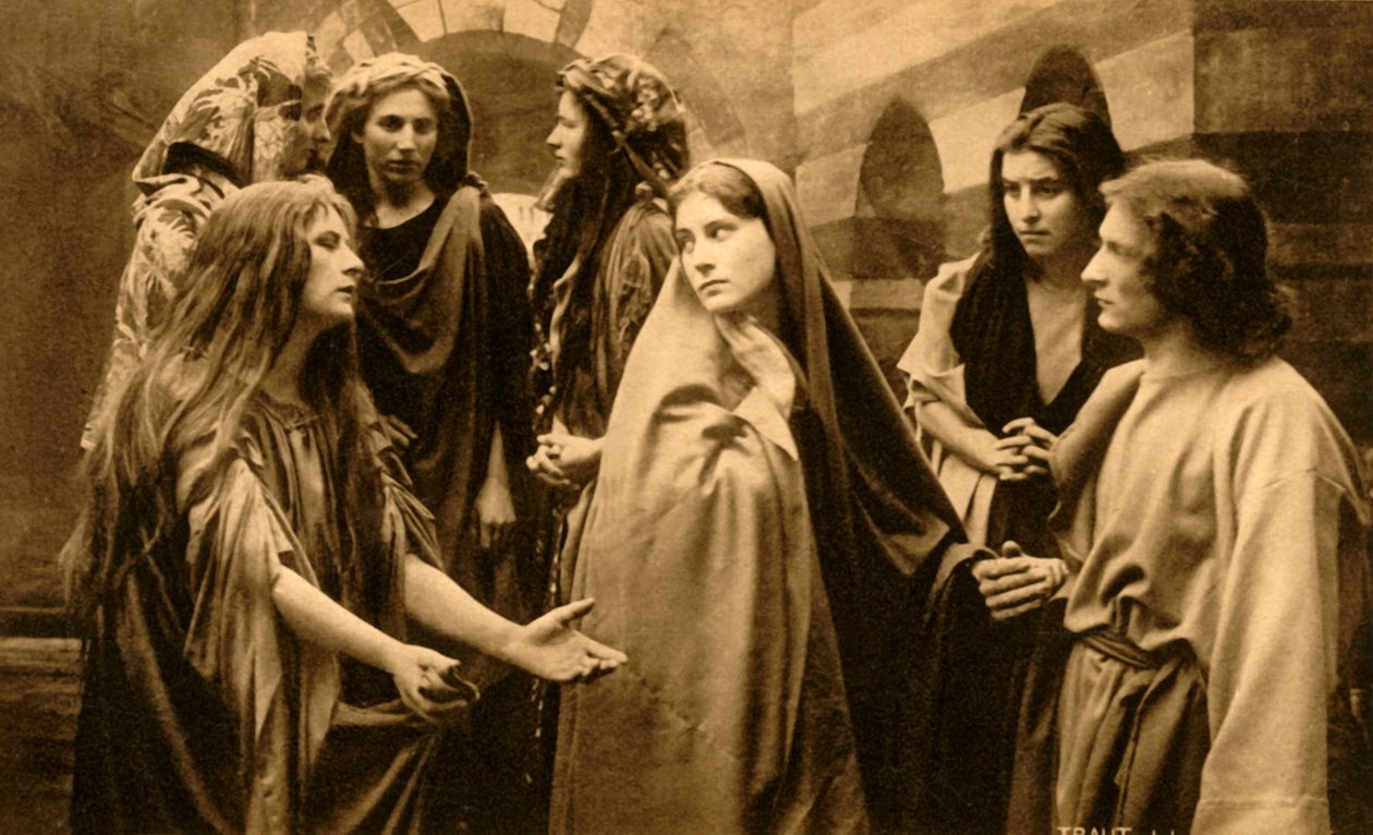A siránkozó nők, 1922. alkotó: Henry Traut