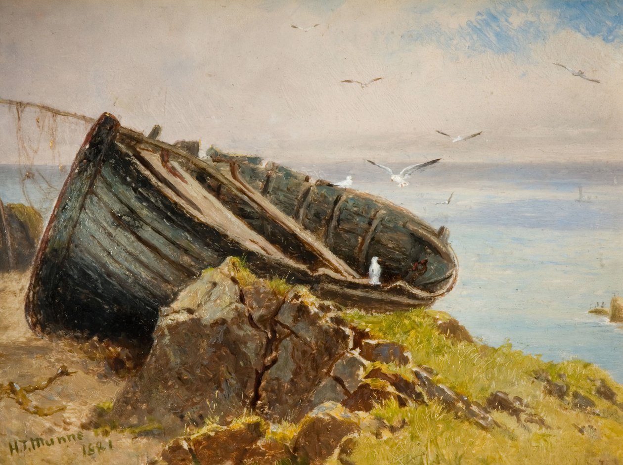 Hajó, 1881. alkotó: Henry Turner Munns