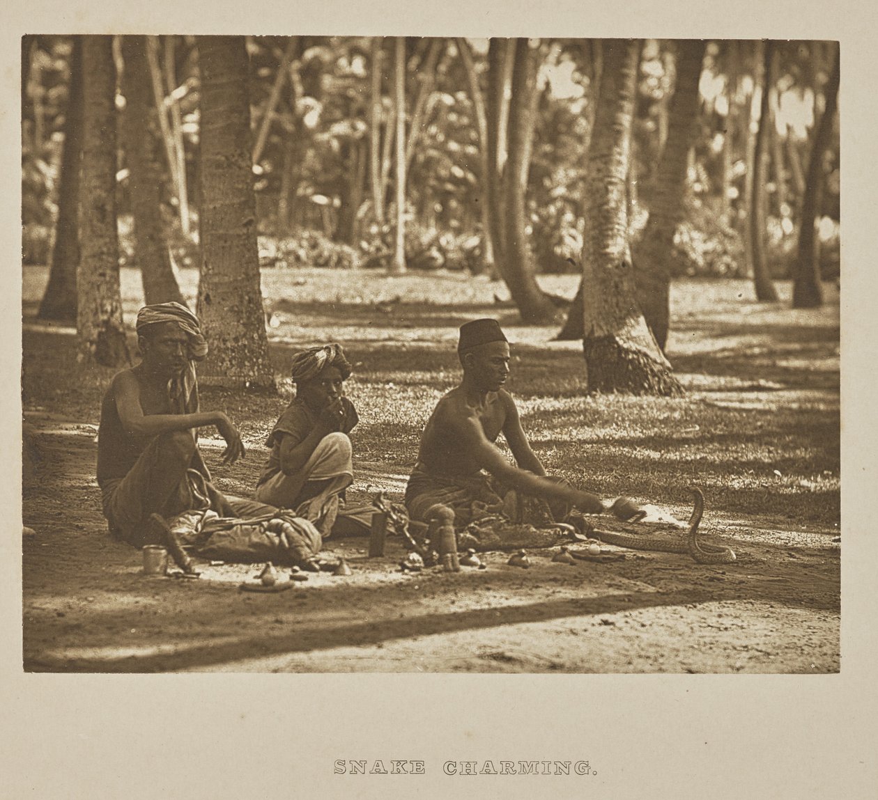 Snake Charming alkotó: Henry W. Cave