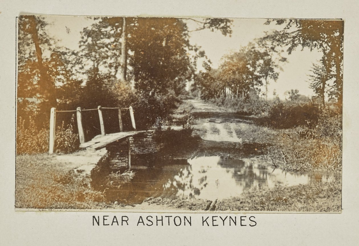 Ashton Keynes közelében alkotó: Henry W. Taunt