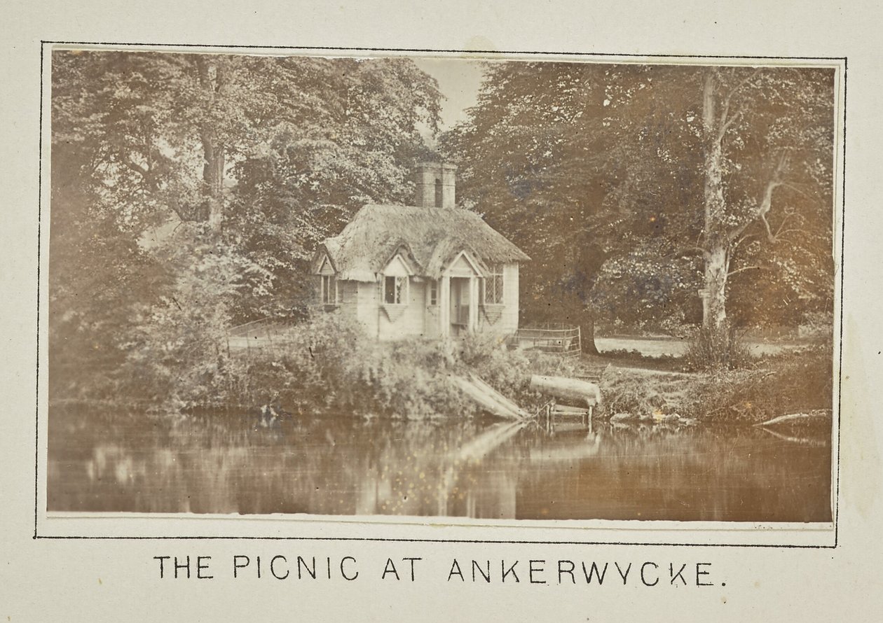 Piknik Ankerwycke-ban alkotó: Henry W. Taunt
