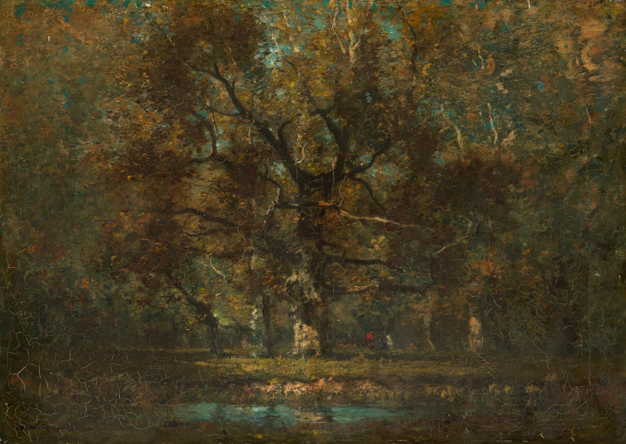 Tölgyfa, 1895. alkotó: Henry Ward Ranger