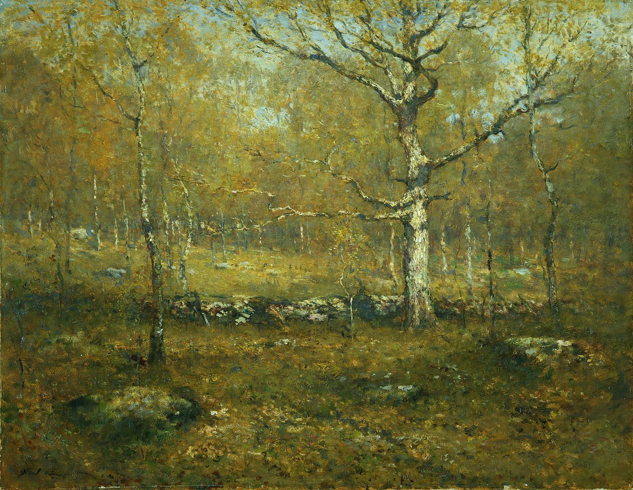 Spring Woods, kb. 1895-1900. alkotó: Henry Ward Ranger