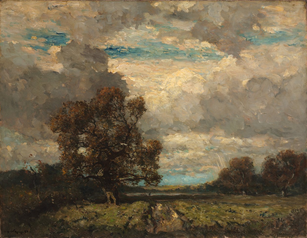 The Lone Sentinel, 1895. alkotó: Henry Ward Ranger