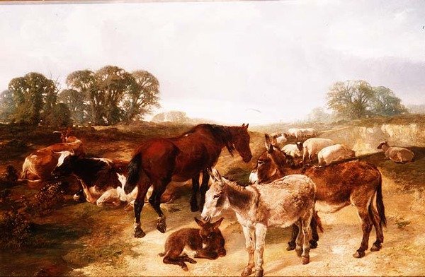 Összejövetel a Hampstead Heath-en alkotó: Henry Weekes