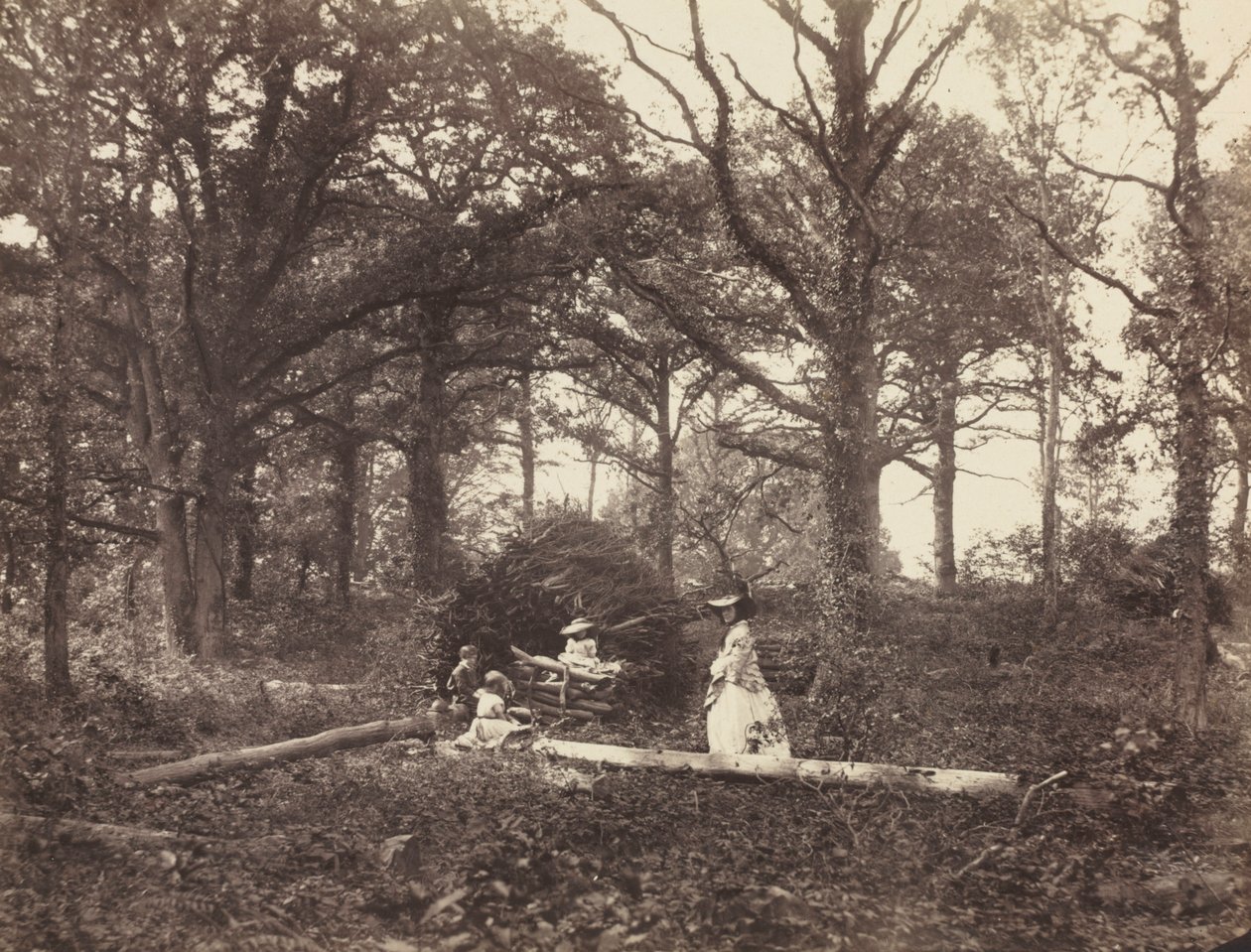 Táj, 1856. alkotó: Henry White
