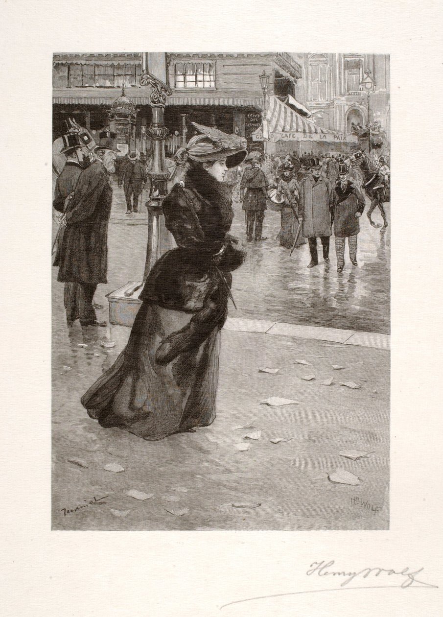 Boulevard des Italiens, egy alapos párizsi alkotó: Henry Wolf