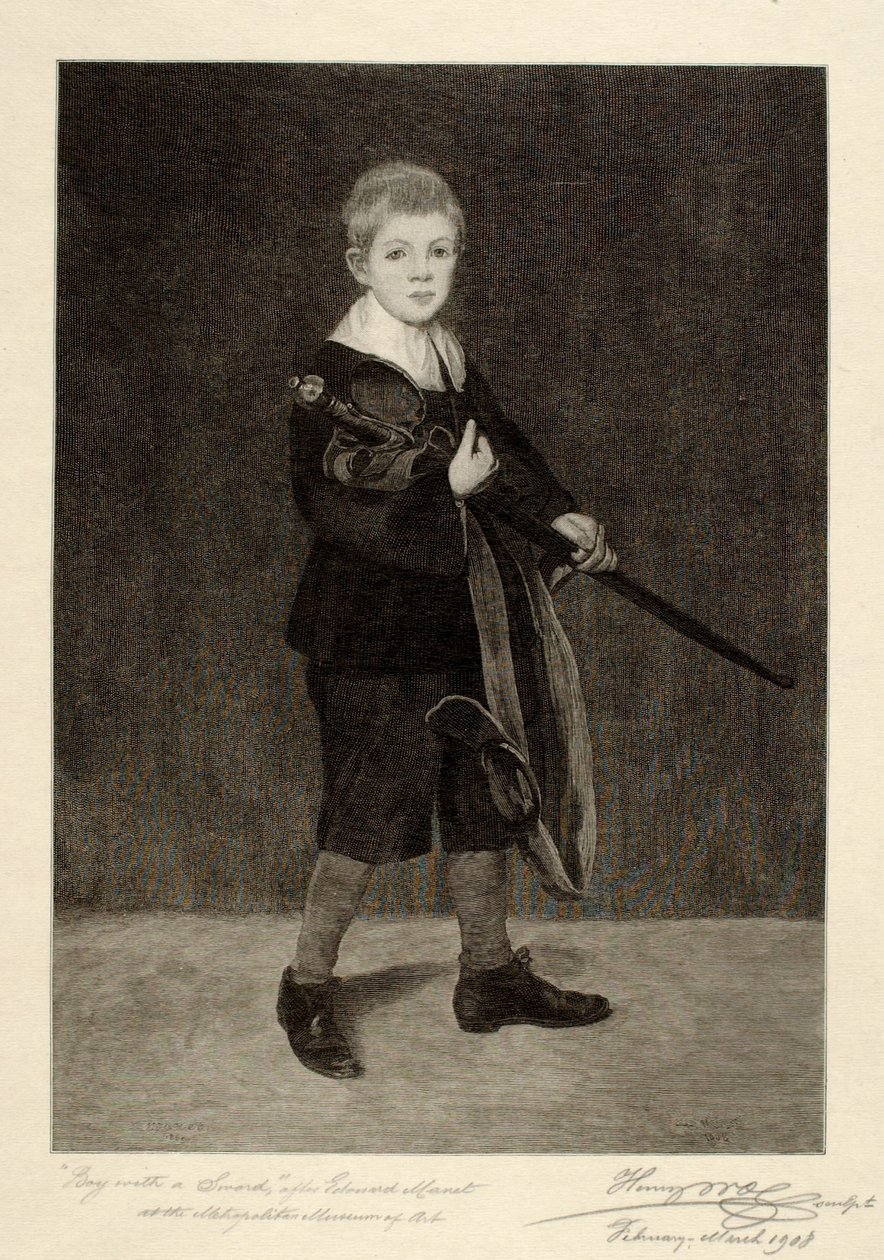 Fiú karddal alkotó: Henry Wolf