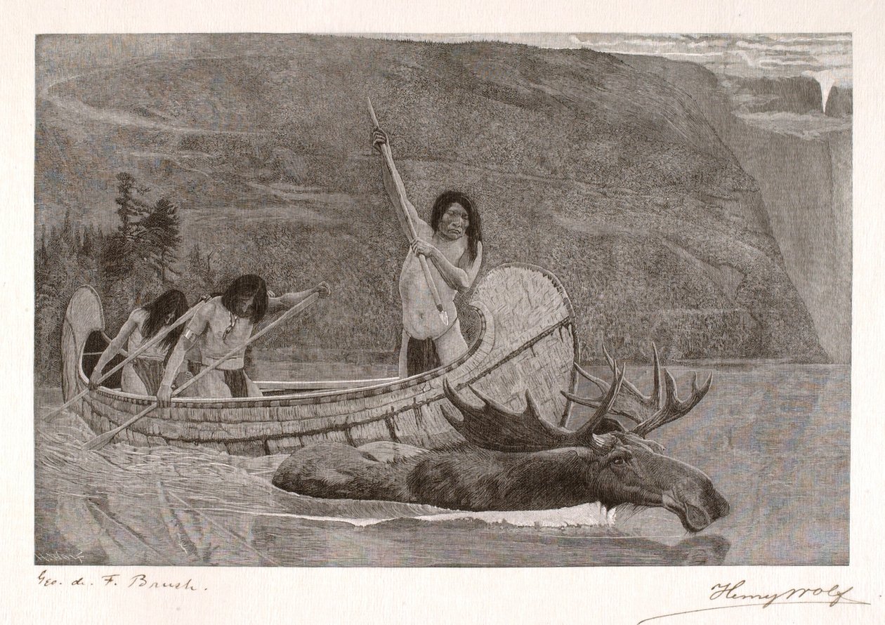 A jávorszarvas megölése alkotó: Henry Wolf