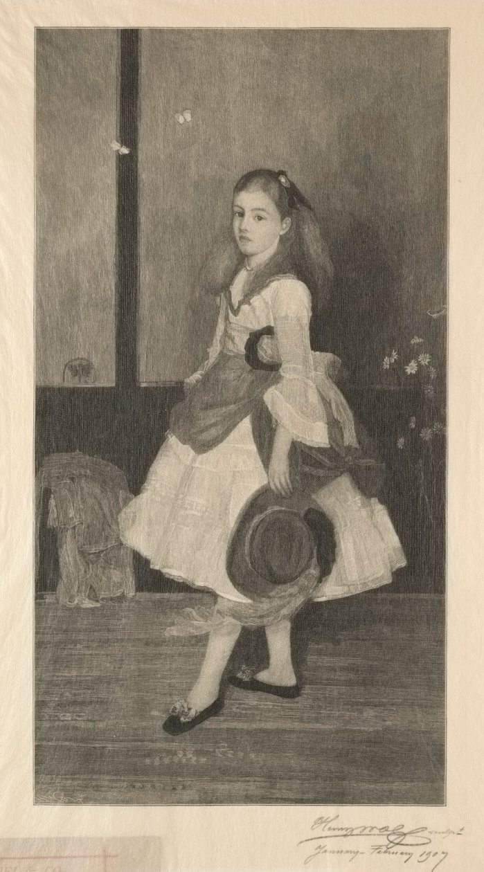 Sándor kisasszony, 1907. alkotó: Henry Wolf