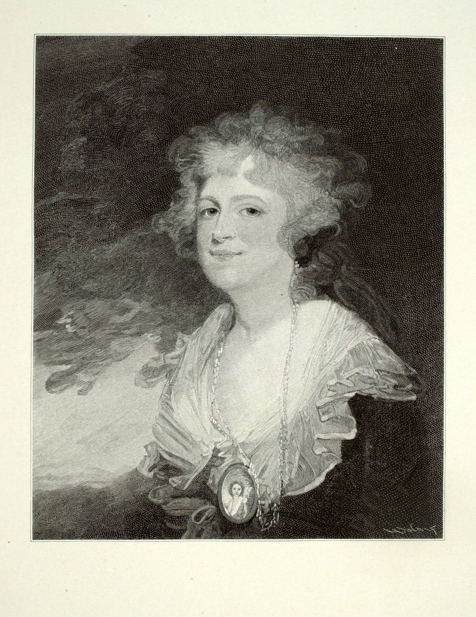 Thomas Lea asszony (Sarah Shippen) alkotó: Henry Wolf