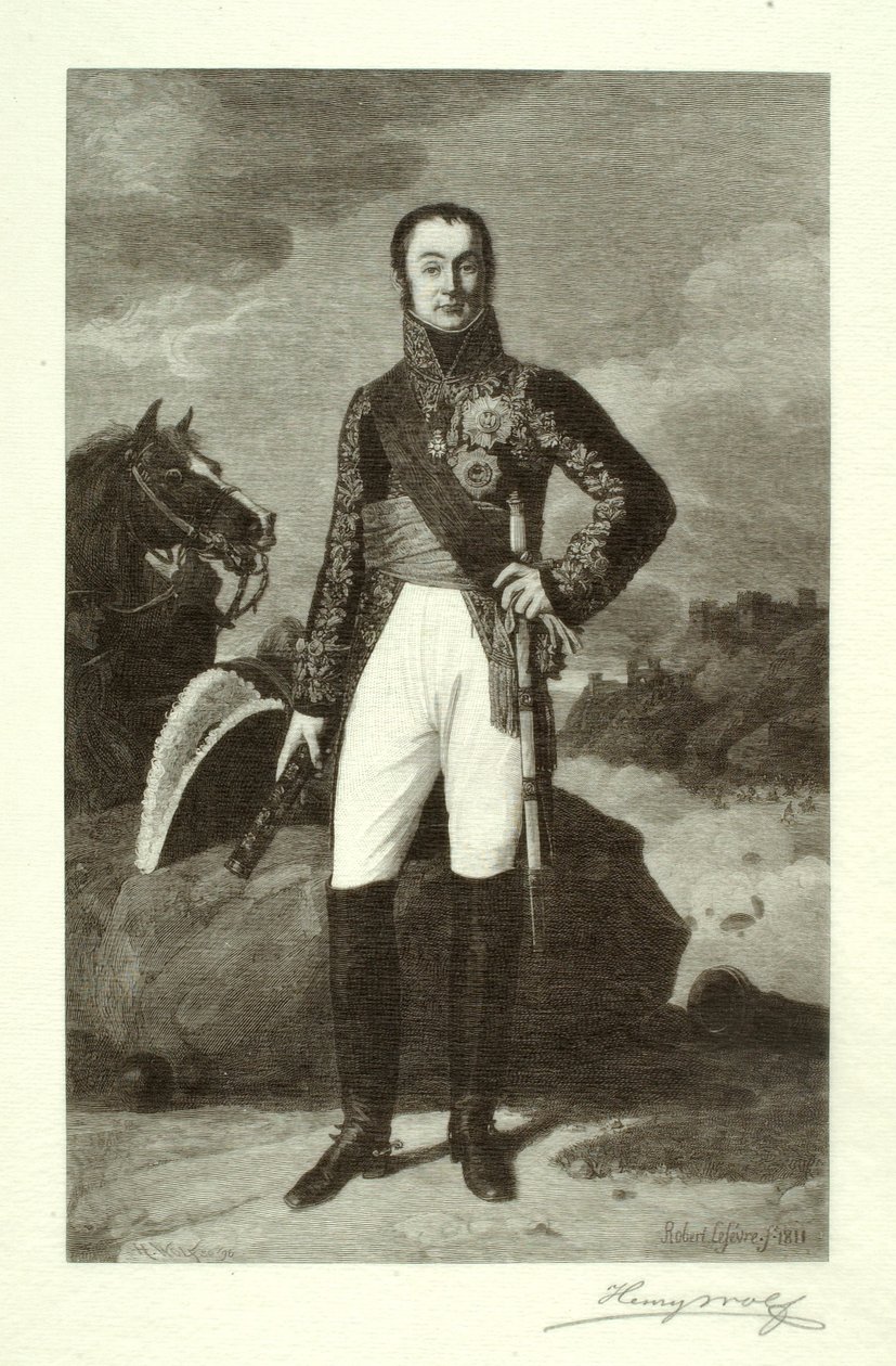 Nicolas Charles Oudinot alkotó: Henry Wolf