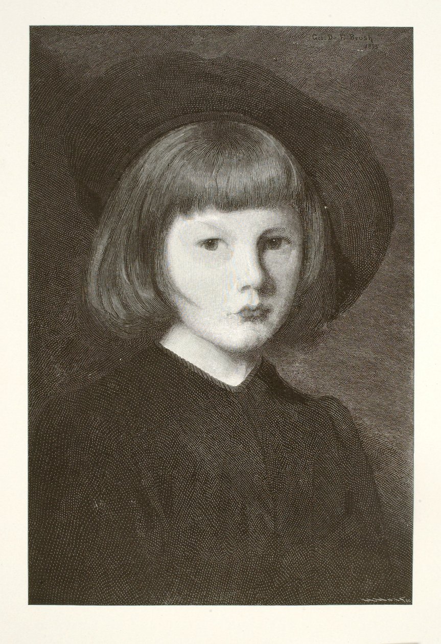 A művész fiának portréja Jerome alkotó: Henry Wolf