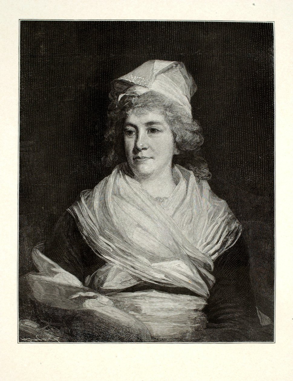 Sally Franklin (Sarah Bache) alkotó: Henry Wolf