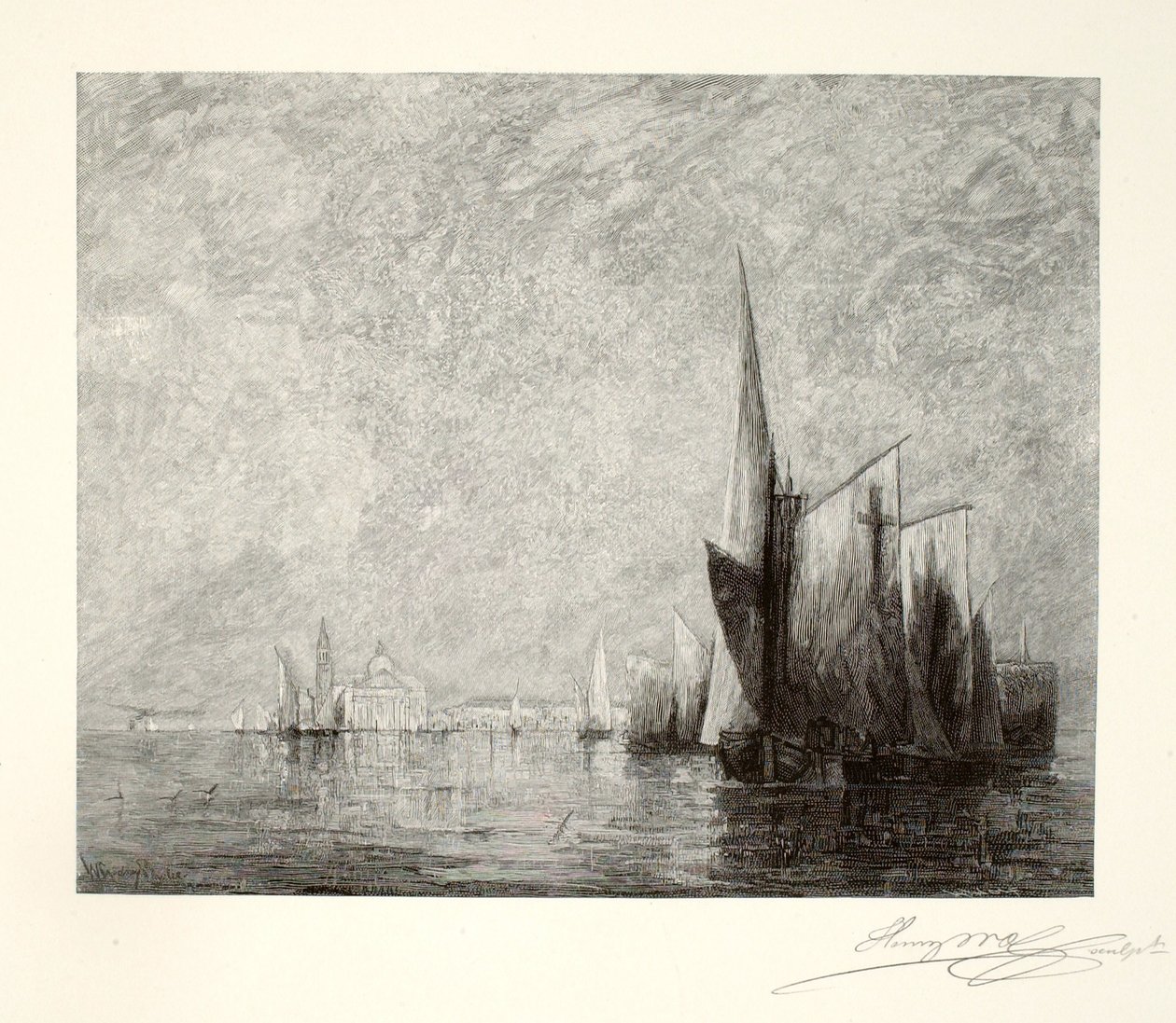 San Giorgio, Velence alkotó: Henry Wolf