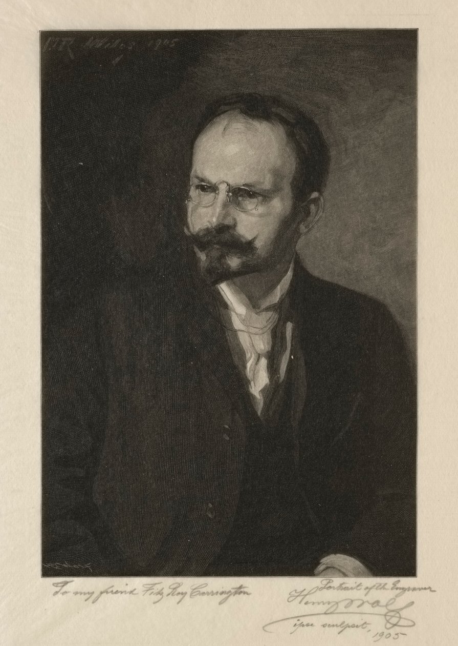 Önarckép, 1905. alkotó: Henry Wolf