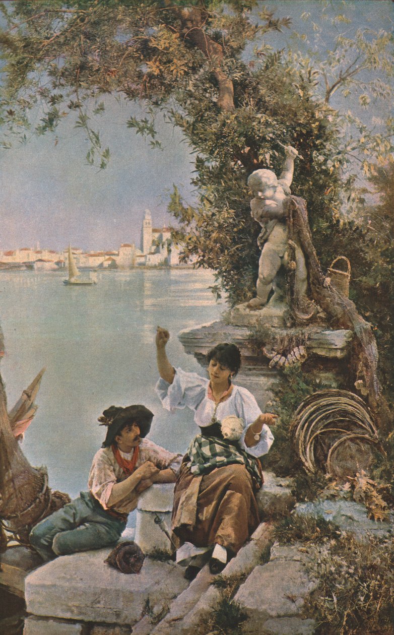 Ámor varázslat, 1885, c1930. alkotó: Henry Woods