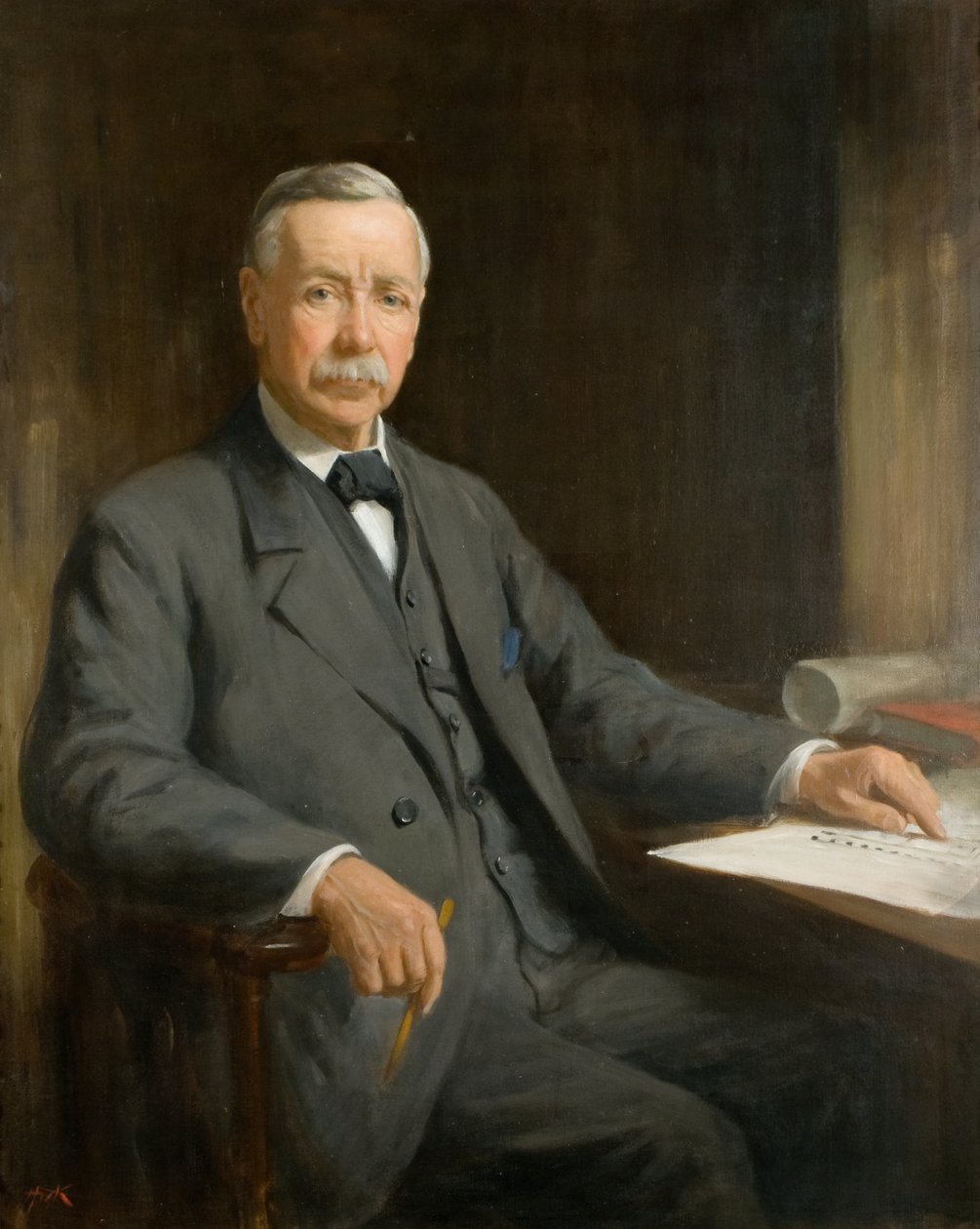 James Thomson, 1925 körül (olaj, vászon) alkotó: Henry Wright Kerr