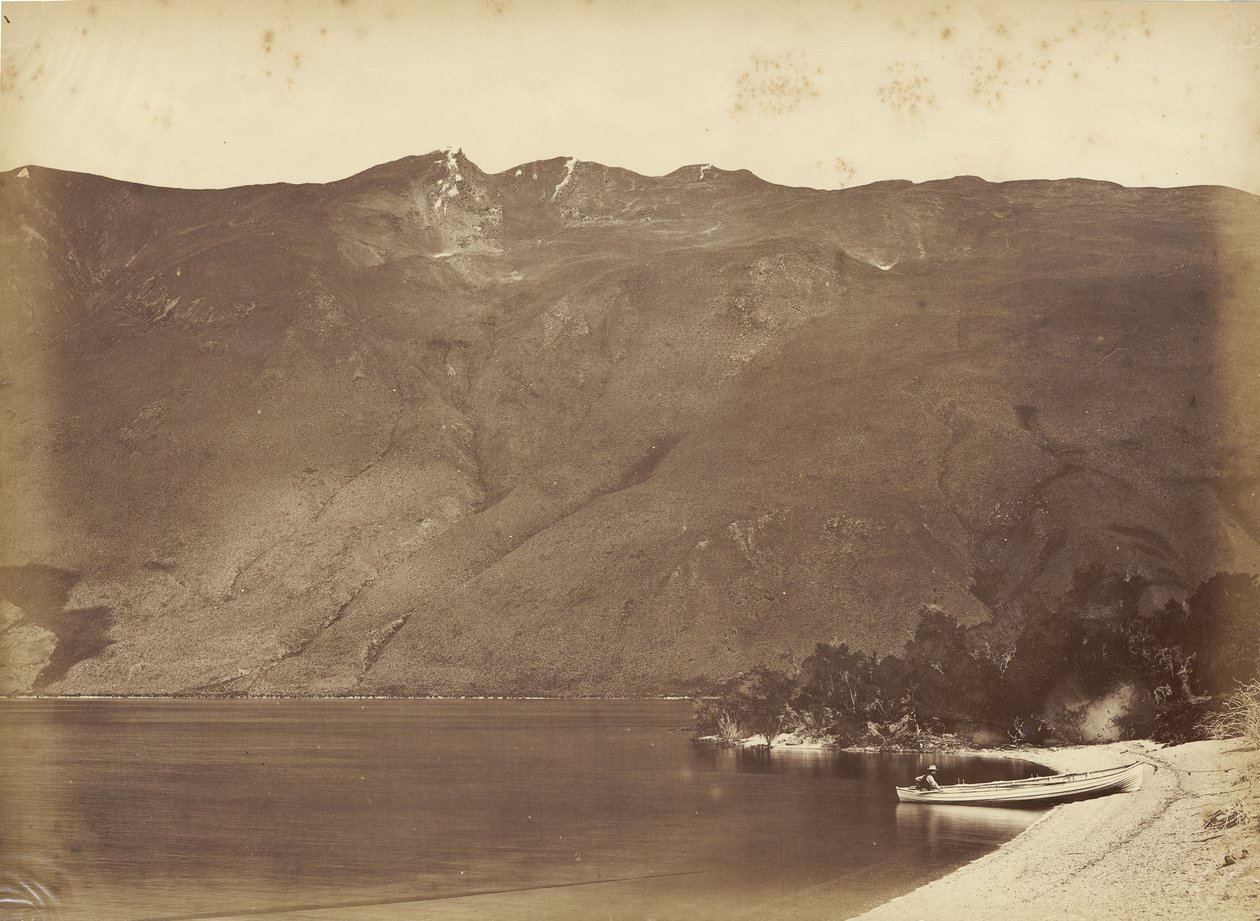 Fools Cap Peak, Wanaka, 1870-es évek közepe (albumnyomat) alkotó: Herbert Deveril
