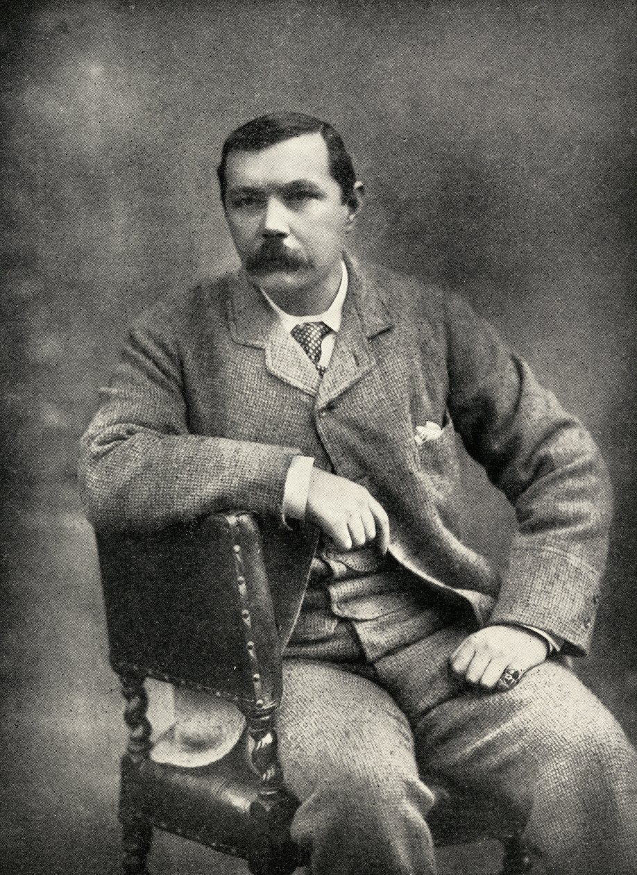 Sir Arthur Conan Doyle (1859-1930) alkotó: Herbert Rose Barraud