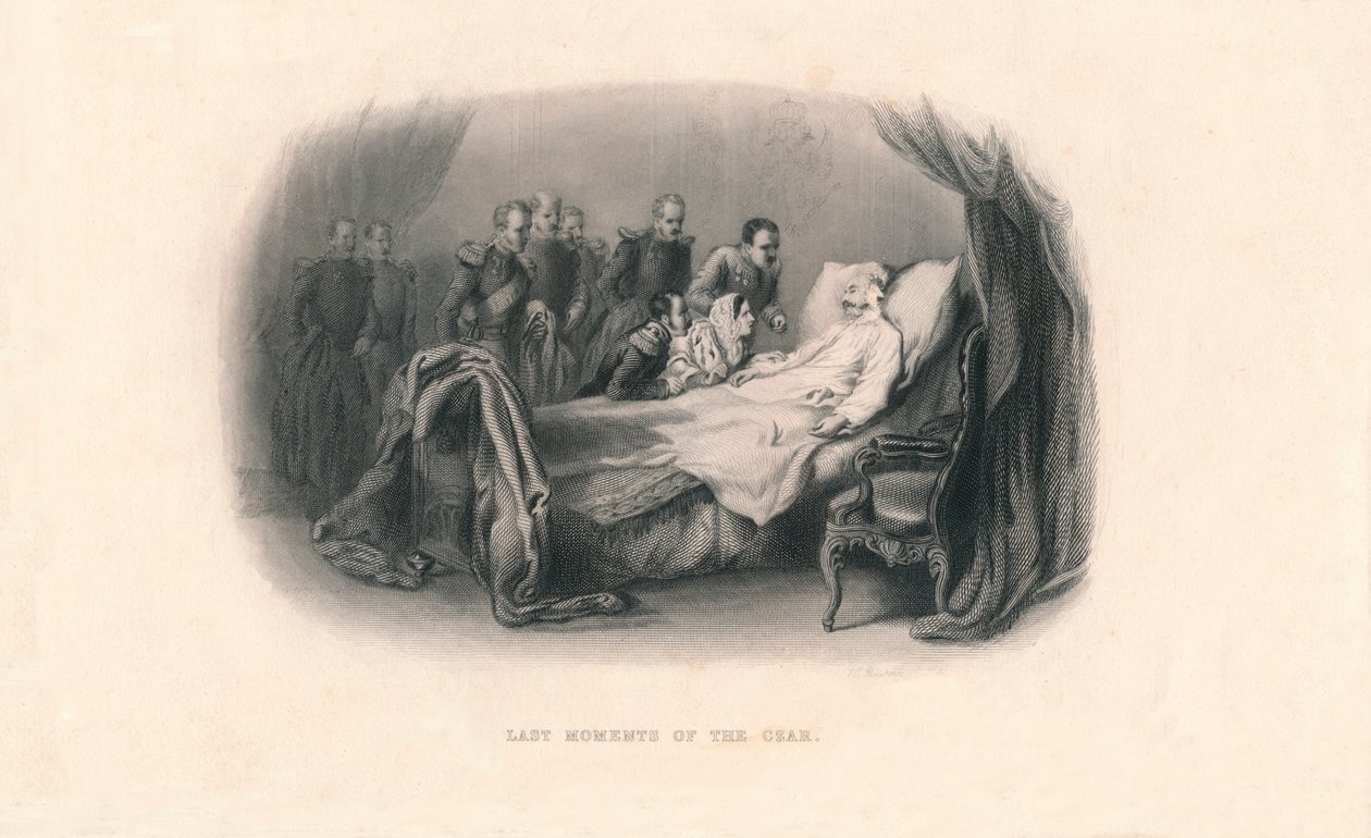A cár utolsó pillanatai, 1857. alkotó: Herbert Bourne
