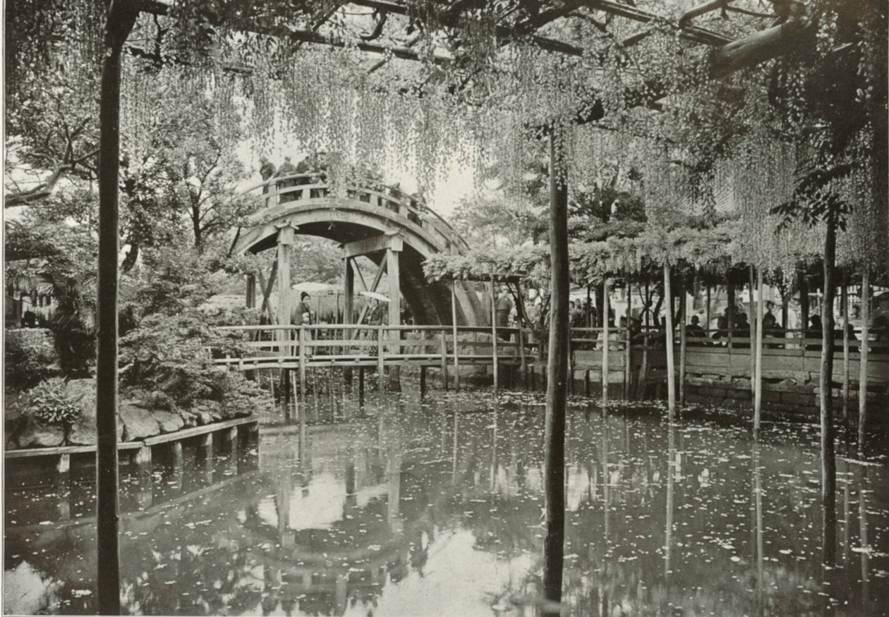 Kameido, 1910. alkotó: Herbert Ponting