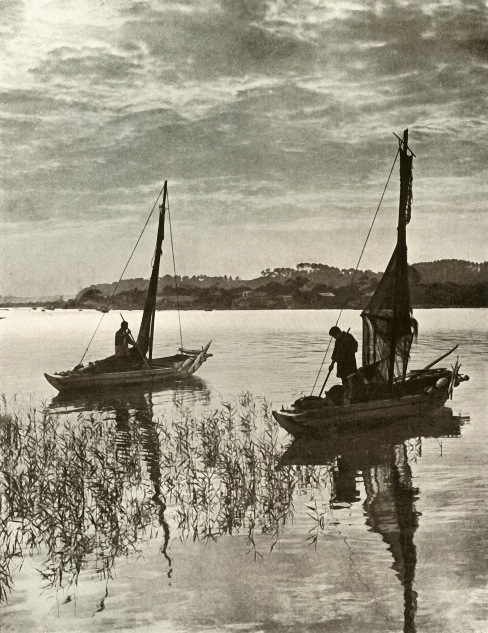 A Tokiói-öbölben, 1910. alkotó: Herbert Ponting
