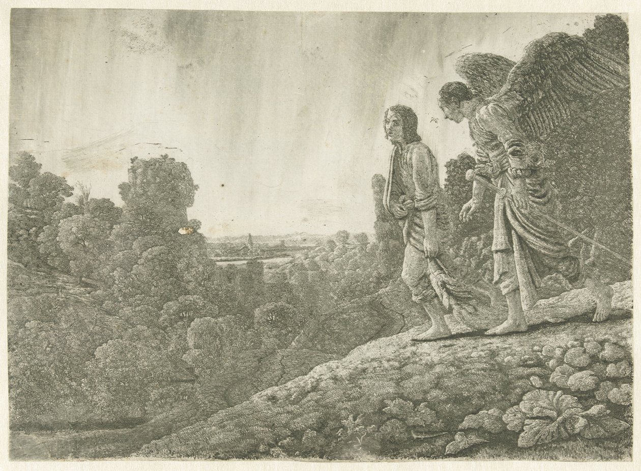 Tóbiás és az angyal alkotó: Hercules Segers