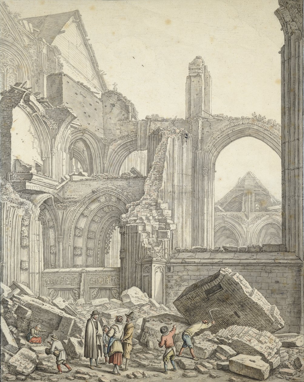 Dom romokban alkotó: Herman Saftleven