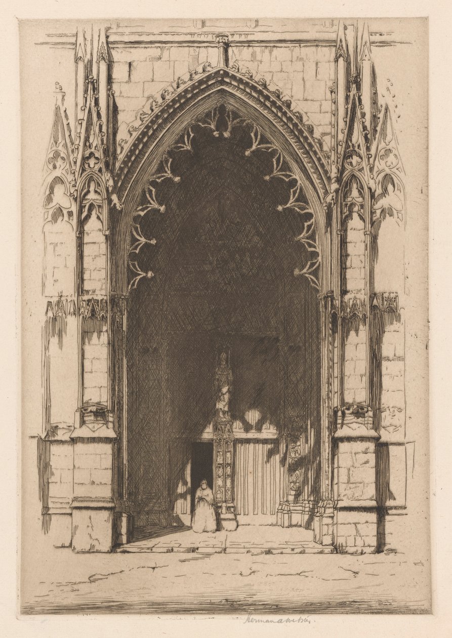 Marmosets Gate, St. Quen alkotó: Herman Armour Webster
