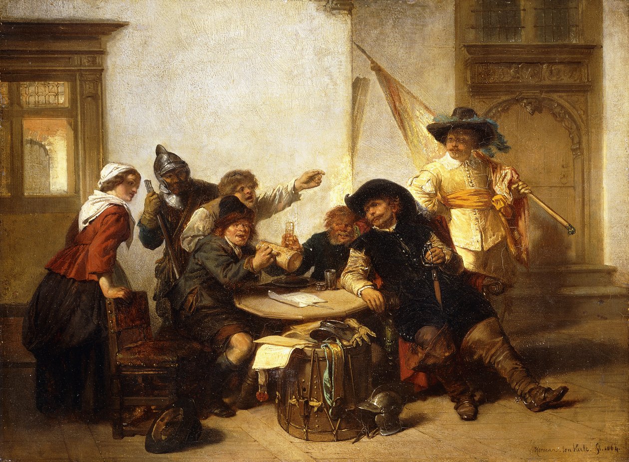 Az őrszoba, alkotó: Herman Frederick Carel Ten Kate