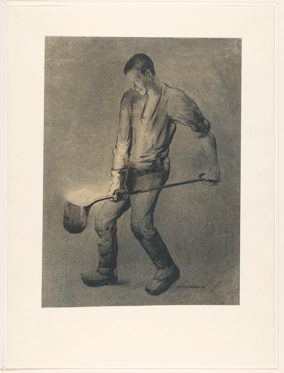 vasöntöde alkotó: Herman Heijenbrock (signed by artist)