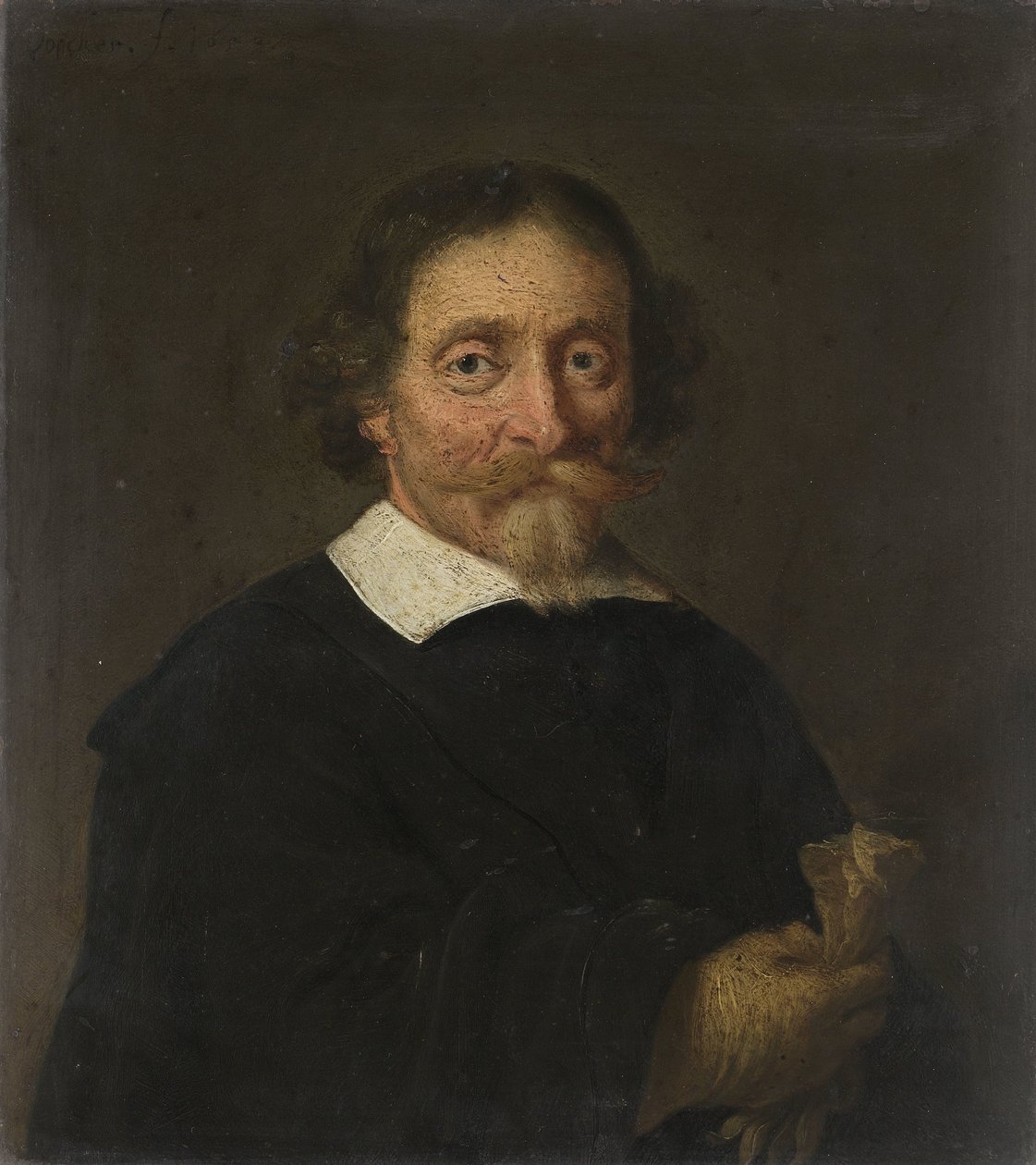 Egy férfi portréja alkotó: Herman Meynderts Doncker