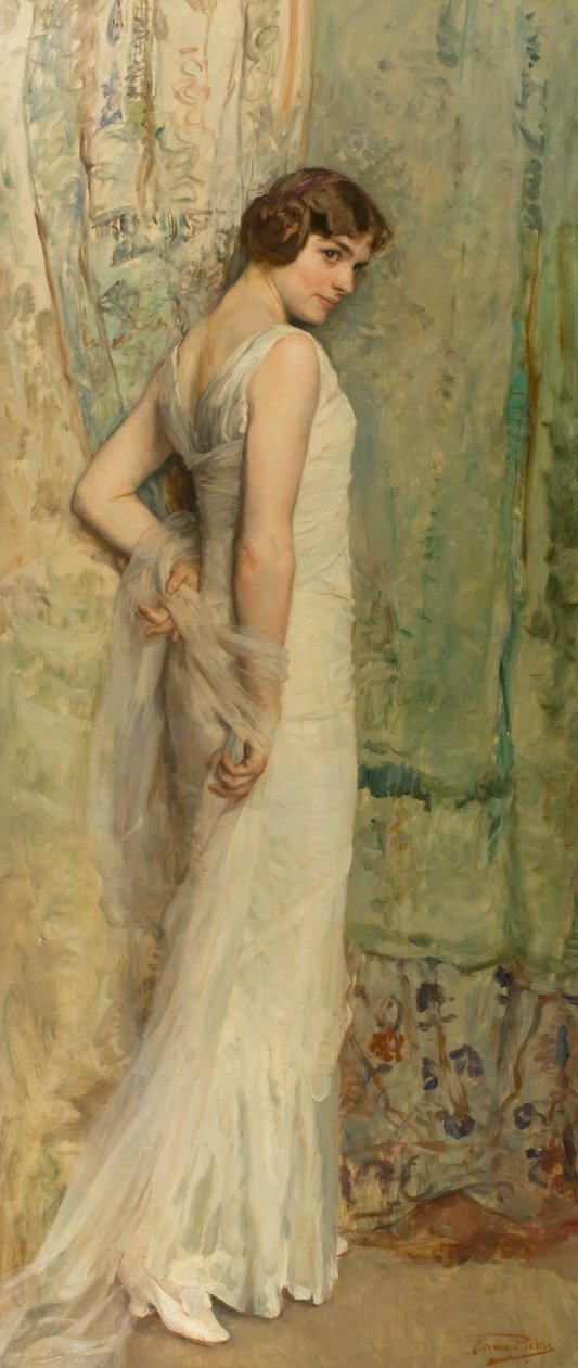 Ifjúság, 1920 körül (olaj, vászon) alkotó: Herman Richir