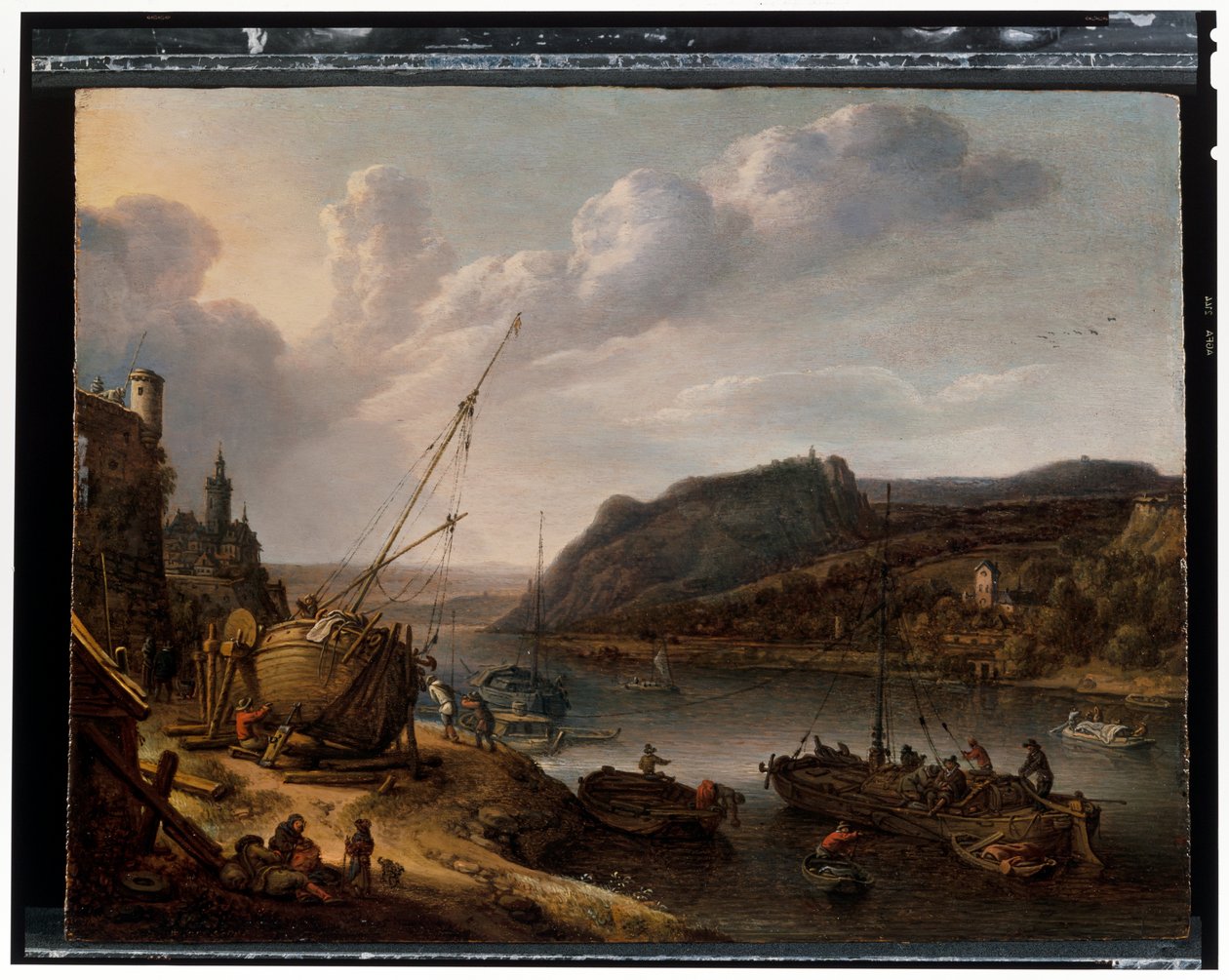 Folyói táj alkotó: Herman the Younger Saftleven