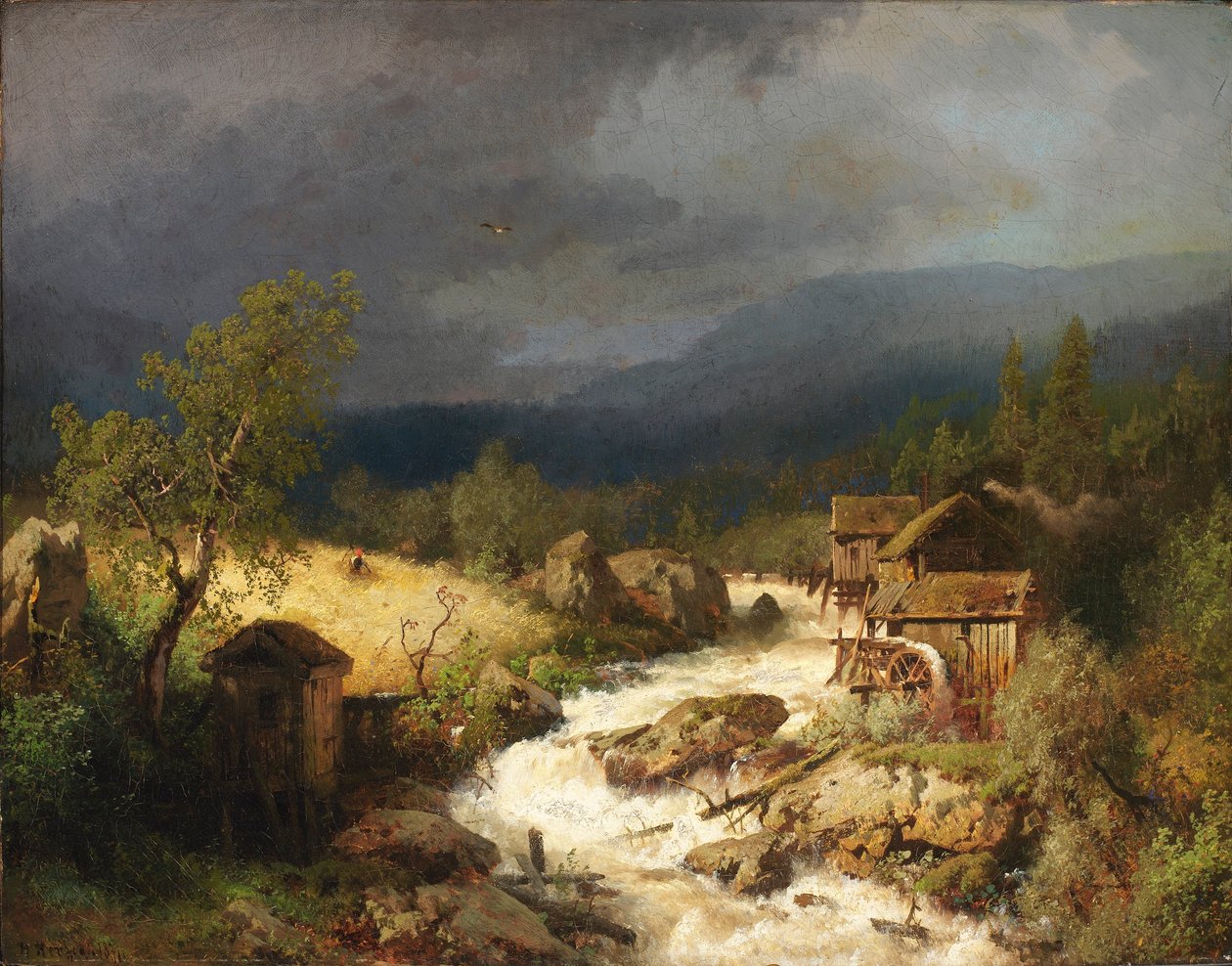 Malom egy árral alkotó: Hermann Herzog