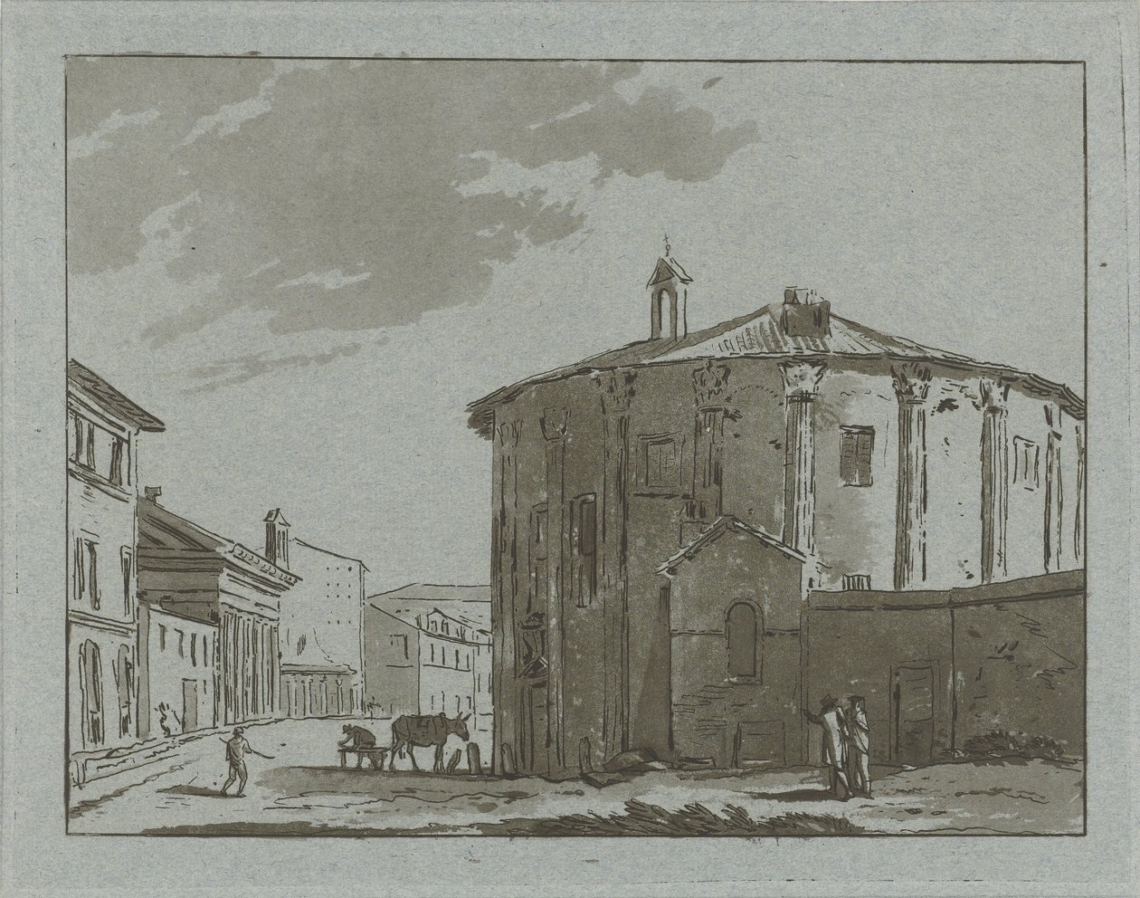 Tempel te Róma alkotó: Hermanus Fock