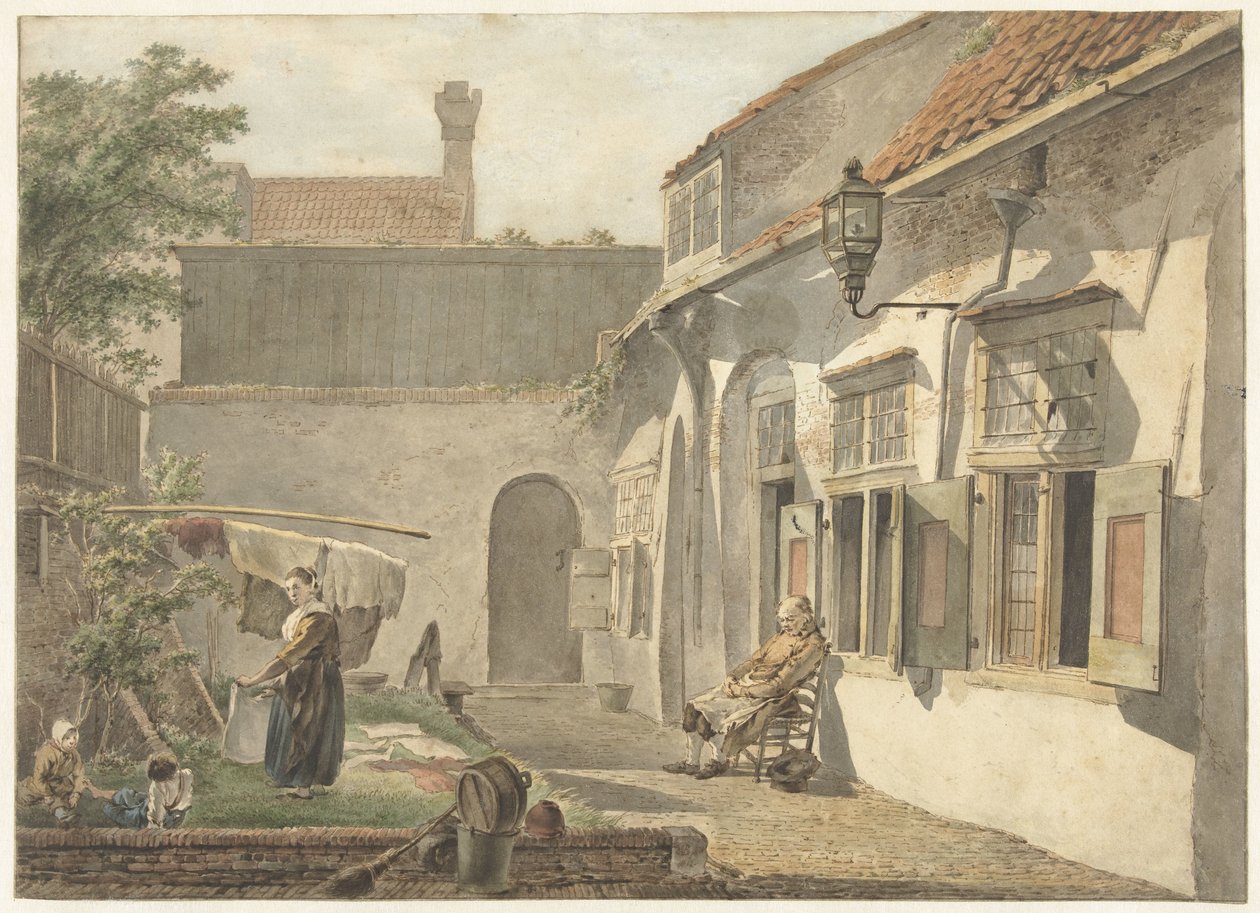 Utrechti udvar figurákkal alkotó: Hermanus van Brussel